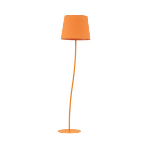 Lampa podłogowa Nicola Orange Pomarańczowy 1x E27 - TK Lighting
