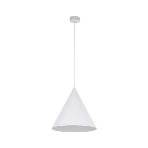 Lampa wisząca Cono L White 1x E27 - TK Lighting