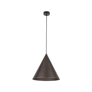 Lampa wisząca Cono L Brown 1x E27 - TK Lighting