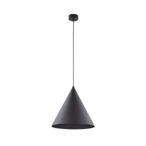 Lampa wisząca Cono L Black 1x E27 - TK Lighting