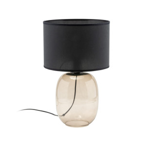 Lampa stołowa Melody Topaz Black 1x E27 - TK Lighting