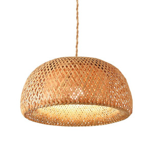 Lampa Wisząca Boho z Bambusa Ø45cm Abruzzo Mia E27