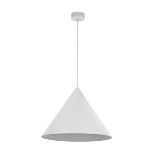 Lampa wisząca Cono Xl White 1x E27 - TK Lighting