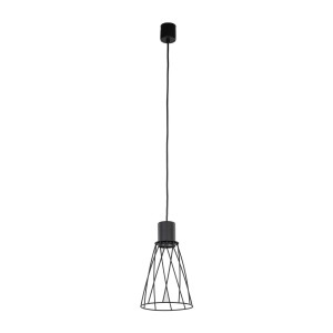 Lampa wisząca Modesto Black 1x E27 - TK Lighting