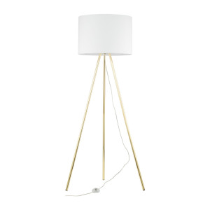 Lampa podłogowa Umberto White Gold 1x E27 - TK Lighting