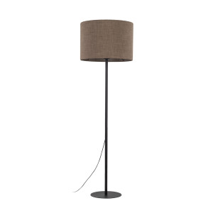 Lampa podłogowa Earth Czarny 1x E27 - TK Lighting