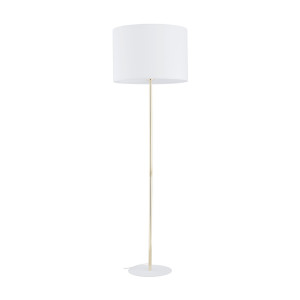 Lampa podłogowa Umberto White Gold 1x E27 - TK Lighting