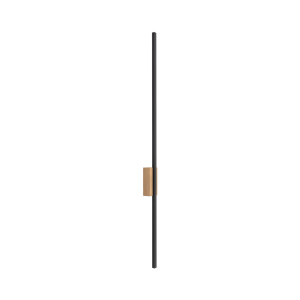 Kinkiet Flash Wood Sosna Czarny, Sosna 1x LED - TK Lighting