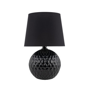Lampa stołowa Santana Black Lampka 1x E27 - TK Lighting
