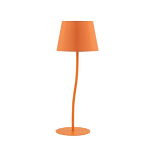 Lampa stołowa Nicola Orange Lampka Pomarańczowy 1x E27 - TK Lighting