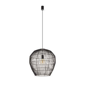 Lampa wisząca Haiti M czarny 1 pkt E27 - Nowodvorski