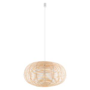 Lampa wisząca RATTAN L 1xE27 naturalne drewno 11155 Nowodvorski