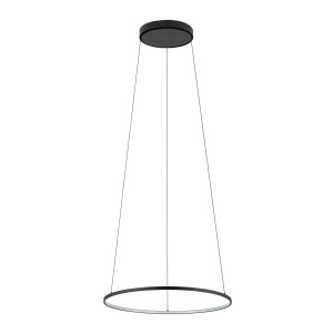 Lampa wisząca Circolo czarny LED zintegrowany - Nowodvorski