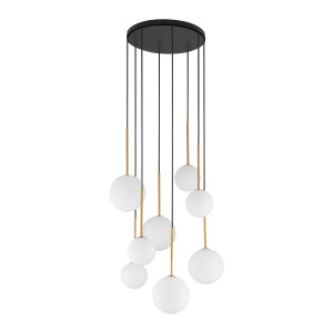 Lampa wisząca Karo czarny 8 pkt G9 - Nowodvorski