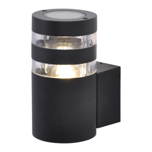 Kinkiet SOLIN K-8205 Czarny 1 źr., E27, 15W LED - Kaja