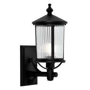 Kinkiet MIAMI K-8220 Czarny 1 źr., E27, 15W LED - Kaja