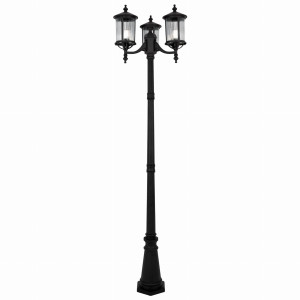 Lampa podłogowa MIAMI K-8223 Czarny 3 źr., E27, 15W LED - Kaja
