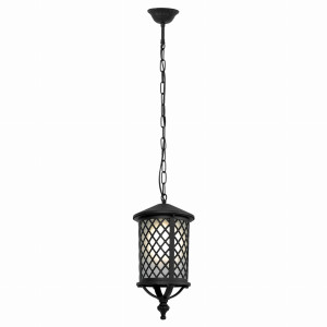 Lampa wisząca CHICAGO K-8216 Czarny 1 źr., E27, 15W LED - Kaja