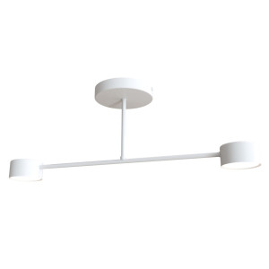 Lampa sufitowa Emibig Halo 2 biała 2×GX53