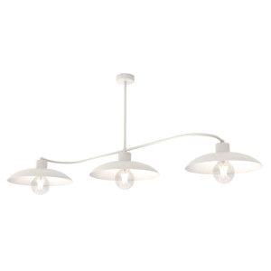 Lampa sufitowa Emibig Foster 3 biała 3×E27