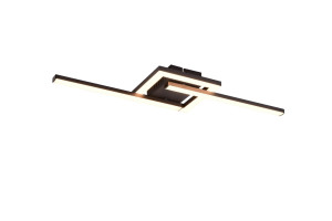 Lampa sufitowa Viale czarny LED zintegrowany R67303132 - RL