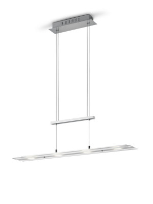 Lampa wisząca Milos srebrny i odcienie srebra LED zintegrowany R32004107 - RL
