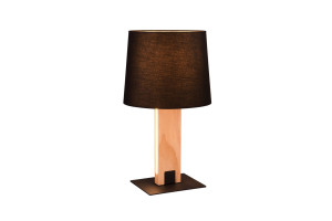 Lampa stołowa Rahul czarny E27 547610232 - Trio