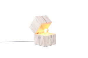 Lampa stołowa Treasure biały E14 514110101 - Trio