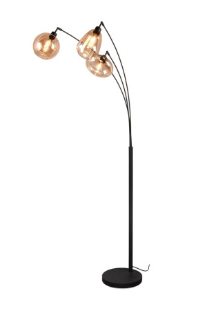 Lampa podłogowa Lumina czarny, inny E14 417000313 - Trio