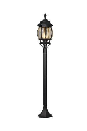 Lampa zewnętrzna stojąca Elvo czarny E27 406960132 - Trio
