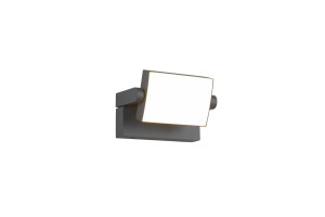 Kinkiet zewnętrzny Kansas antracyt LED zintegrowany 246860142 - Trio