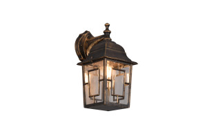 Kinkiet zewnętrzny Volturno rdzawy E27 205967128 - Trio