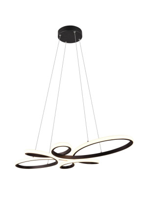 Lampa wisząca Fly czarny LED zintegrowany 345619132 - Trio