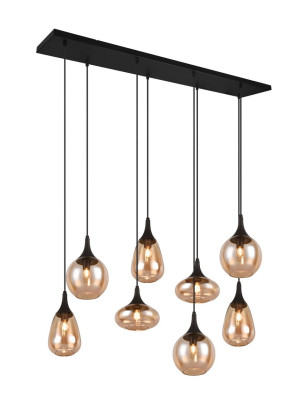 Lampa wisząca Lumina czarny, inny E14 317000813 - Trio
