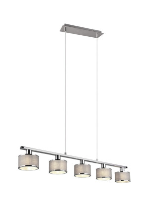 Lampa wisząca Kaprun srebrny i odcienie srebra E14 311600506 - Trio