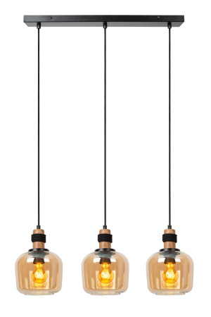Lampa wisząca Ilona czarny, inny E27 45408/03/62 - Lucide