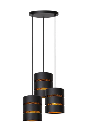 Lampa wisząca Rosas czarny, złoty i odcienie złota E27 21433/13/30 - Lucide