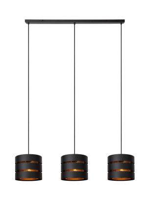 Lampa wisząca Rosas czarny, złoty i odcienie złota E27 21433/03/30 - Lucide