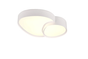 Lampa sufitowa Rise biały LED zintegrowany 647510231 - Trio