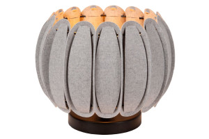 Lampa stołowa Spencer szary i odcienie szarości, czarny E27 34545/81/36 - Lucide
