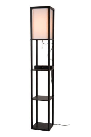 Lampa podłogowa Menno czarny, beżowy E27 44799/81/30 - Lucide