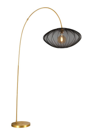 Lampa podłogowa Corina czarny, złoty i odcienie złota E27 03747/60/30 - Lucide