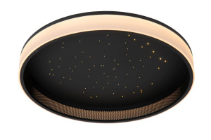 Lampa sufitowa Estreja czarny LED zintegrowany 71102/40/30 - Lucide