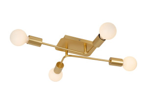 Lampa sufitowa Lester złoty i odcienie złota E27 21118/04/02 - Lucide