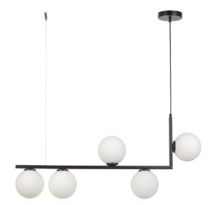 Lampa wisząca ANDY 5xG9 czarna 33611 Sigma