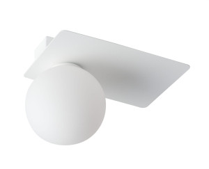 Plafon ARGON 1 prostokąt G9 biały 33272 Sigma