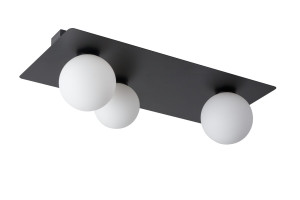 Plafon ARGON 3 prostokąt G9 czarny 33279 Sigma