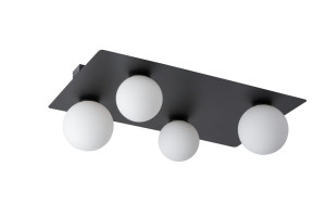 Plafon ARGON 4 prostokąt G9 czarny 33282 Sigma