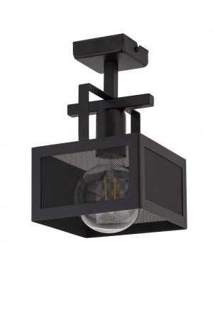 Plafon ALBERT 1 E27 czarny 32178 Sigma