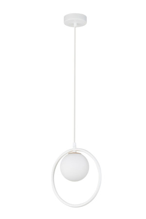 Lampa wisząca AQUA 1xG9 biała 33408 Sigma